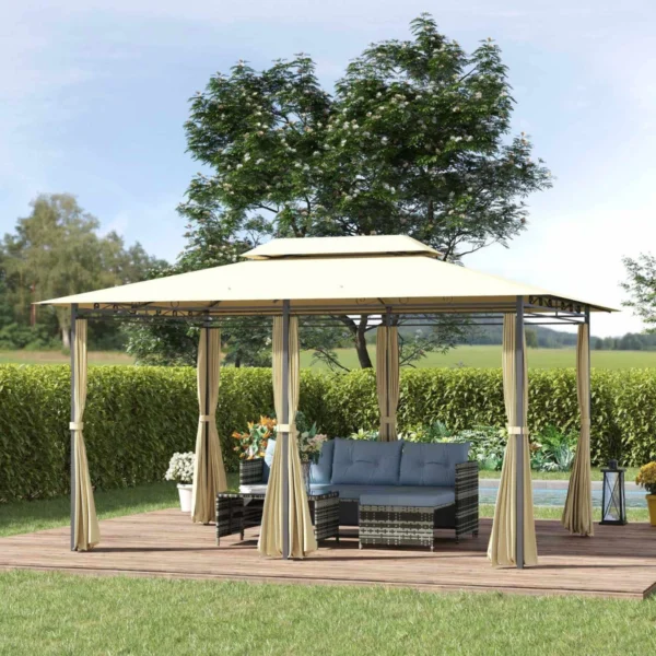 Gazebo da giardino 4×3 m