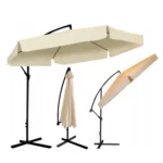Ombrellone 3 m – alluminio stabile + telo UV