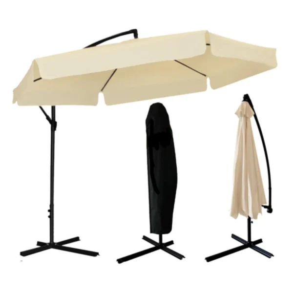 Ombrellone 3 m – beige