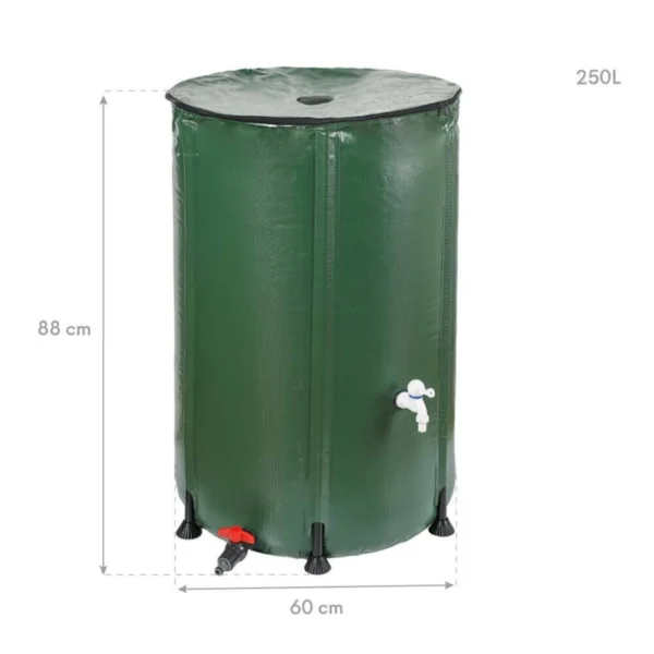 Raccoglitore acqua piovana 250 L