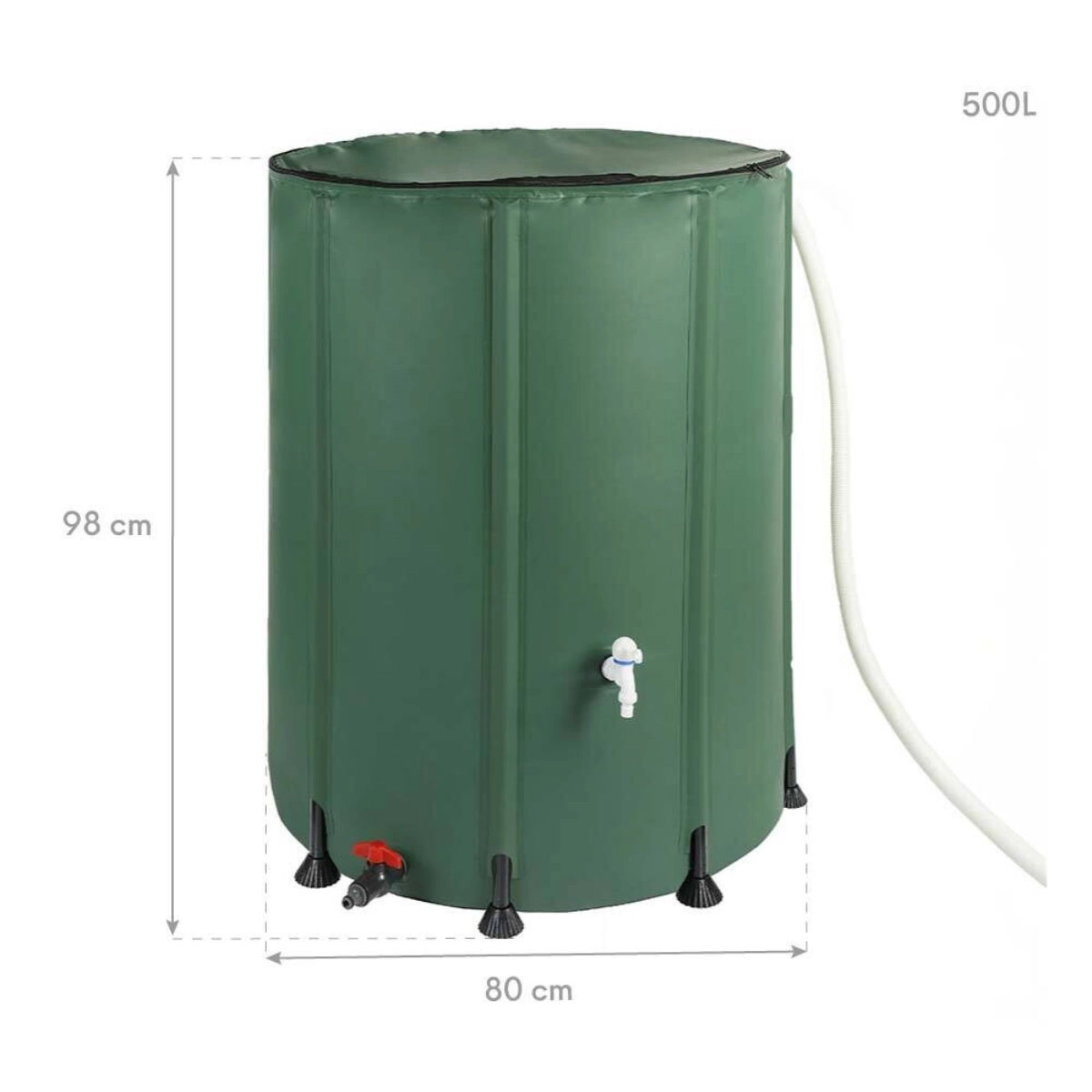 Raccoglitore acqua piovana 500 L