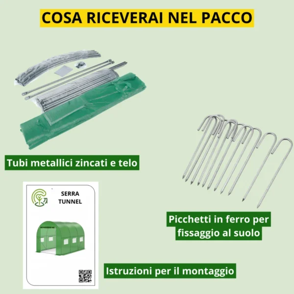 Cosa riceverai nel pacco