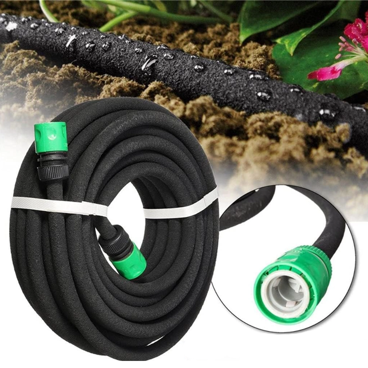 Sistema di irrigazione a goccia – tubo poroso gocciolante