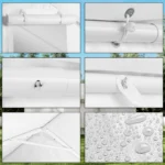 Tenda garage – struttura 38 mm + telo PE 280 g/m²