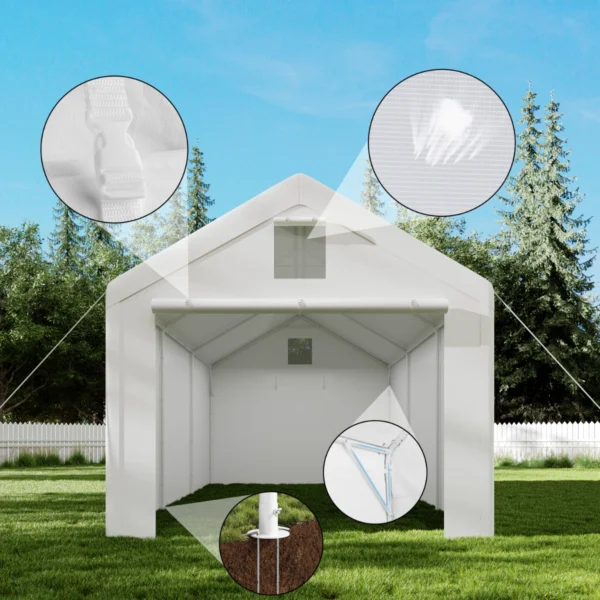 Tenda garage 3×6 m