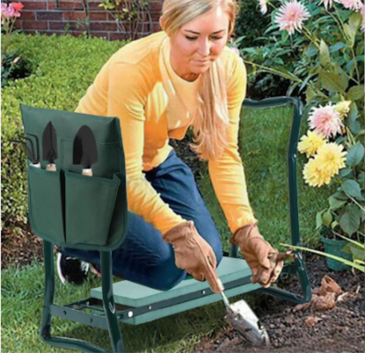 Francesco Esposito - Il ginocchiere da giardino è pratico e utile, ha anche tasche per riporre gli attrezzi inclusi. Ottimo!
