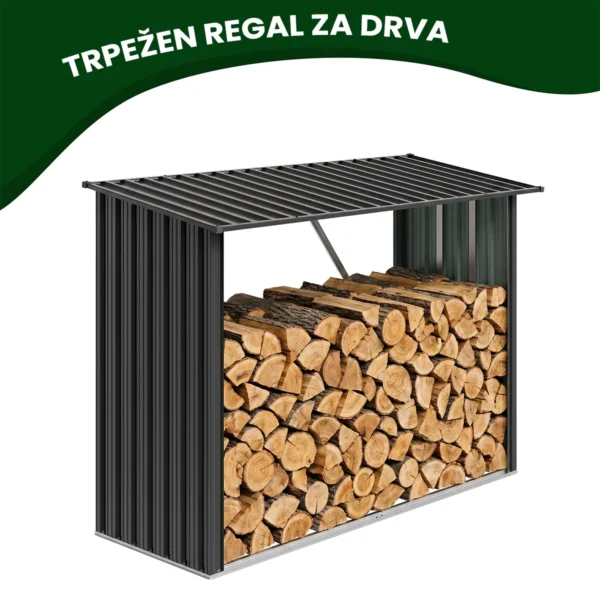 tettoia-metallica-per-legna-premium-6 Tettoia metallica per legna Premium 84 × 217 × 154 cm (1,9 m²)